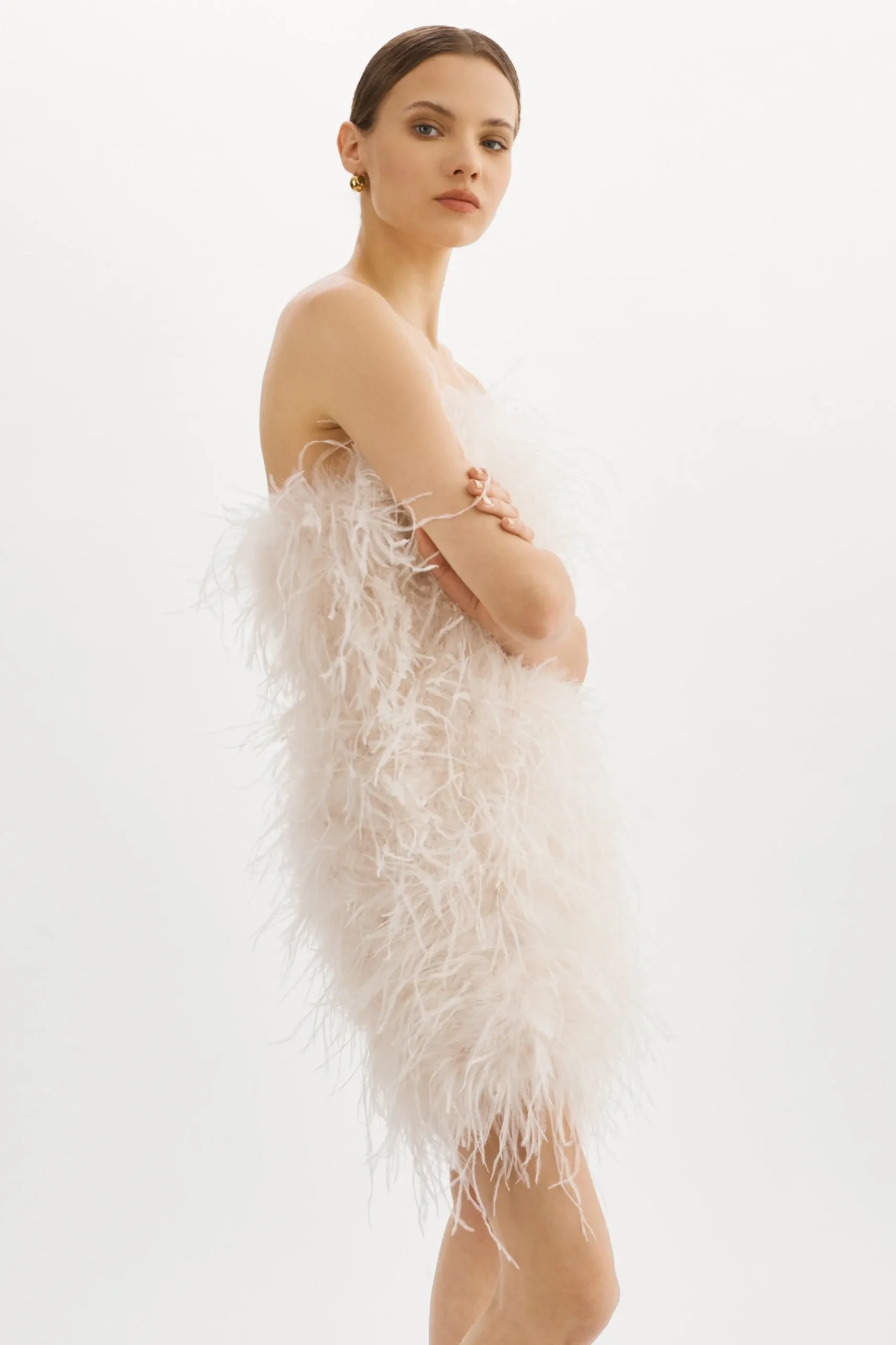 Femme LAMARQUE TRIANA | Robe à Plumes