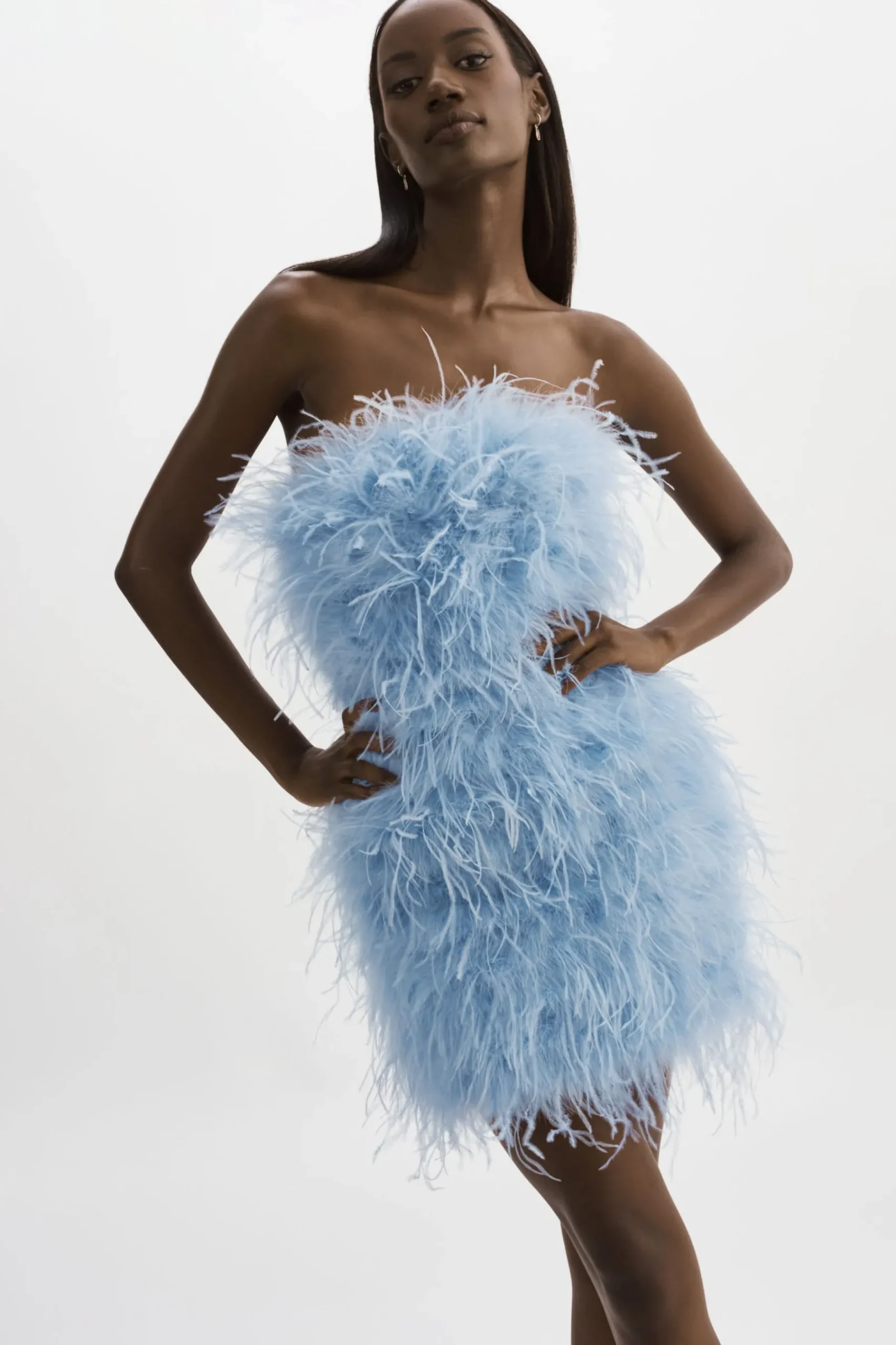 Femme LAMARQUE TRIANA | Robe à Plumes