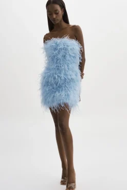 Femme LAMARQUE TRIANA | Robe à Plumes