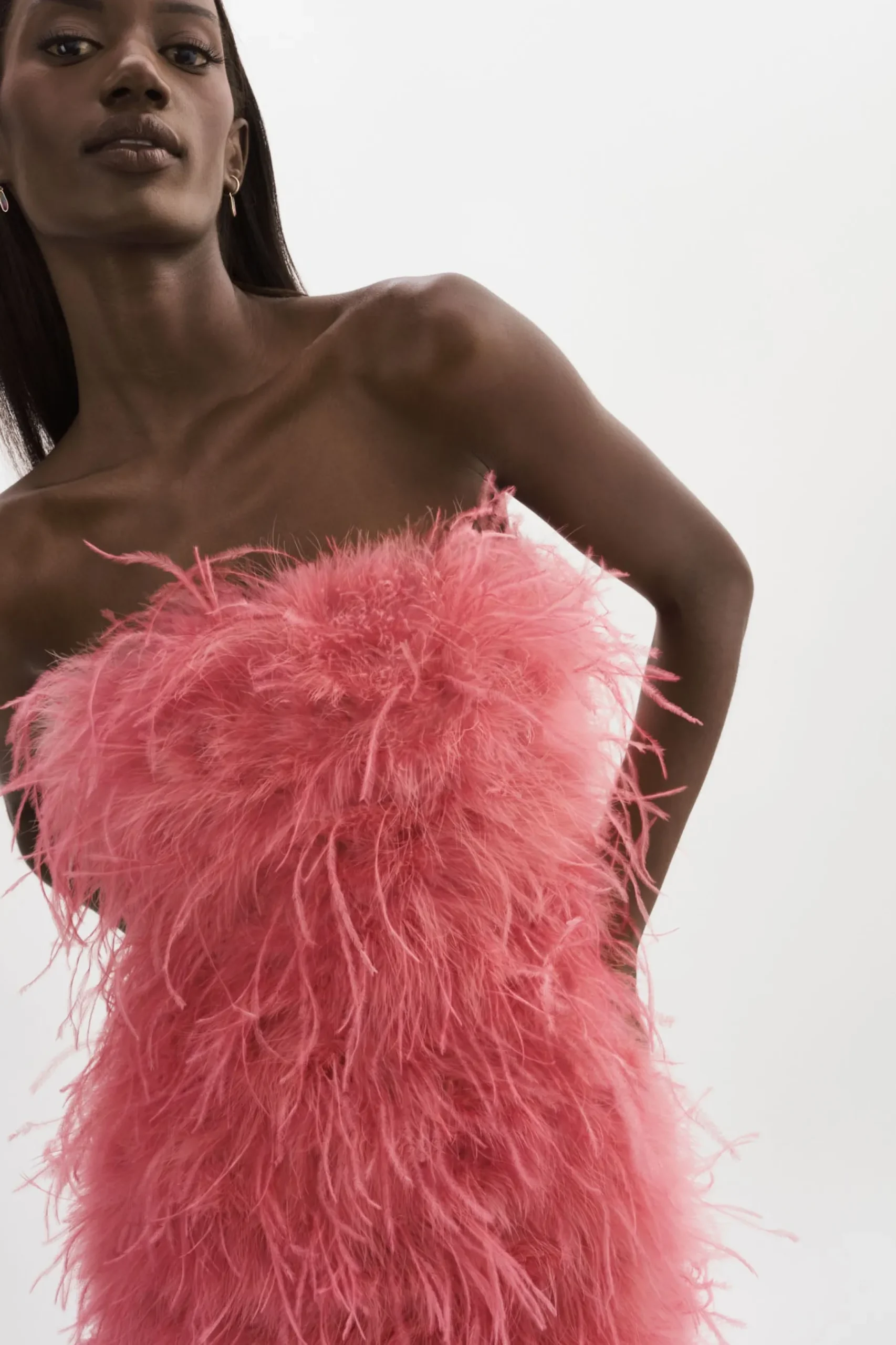 Femme LAMARQUE TRIANA | Robe à Plumes