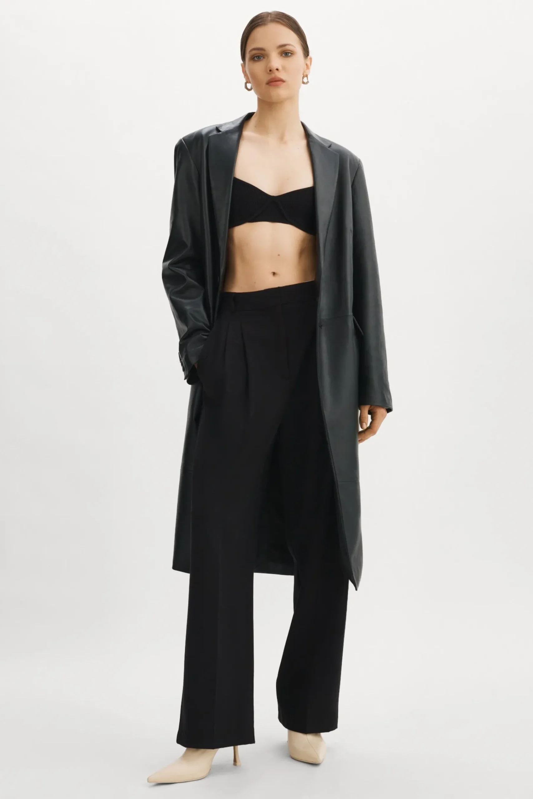 Femme LAMARQUE WILHELMINA Trench En Cuir