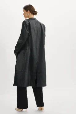 Femme LAMARQUE WILHELMINA Trench En Cuir