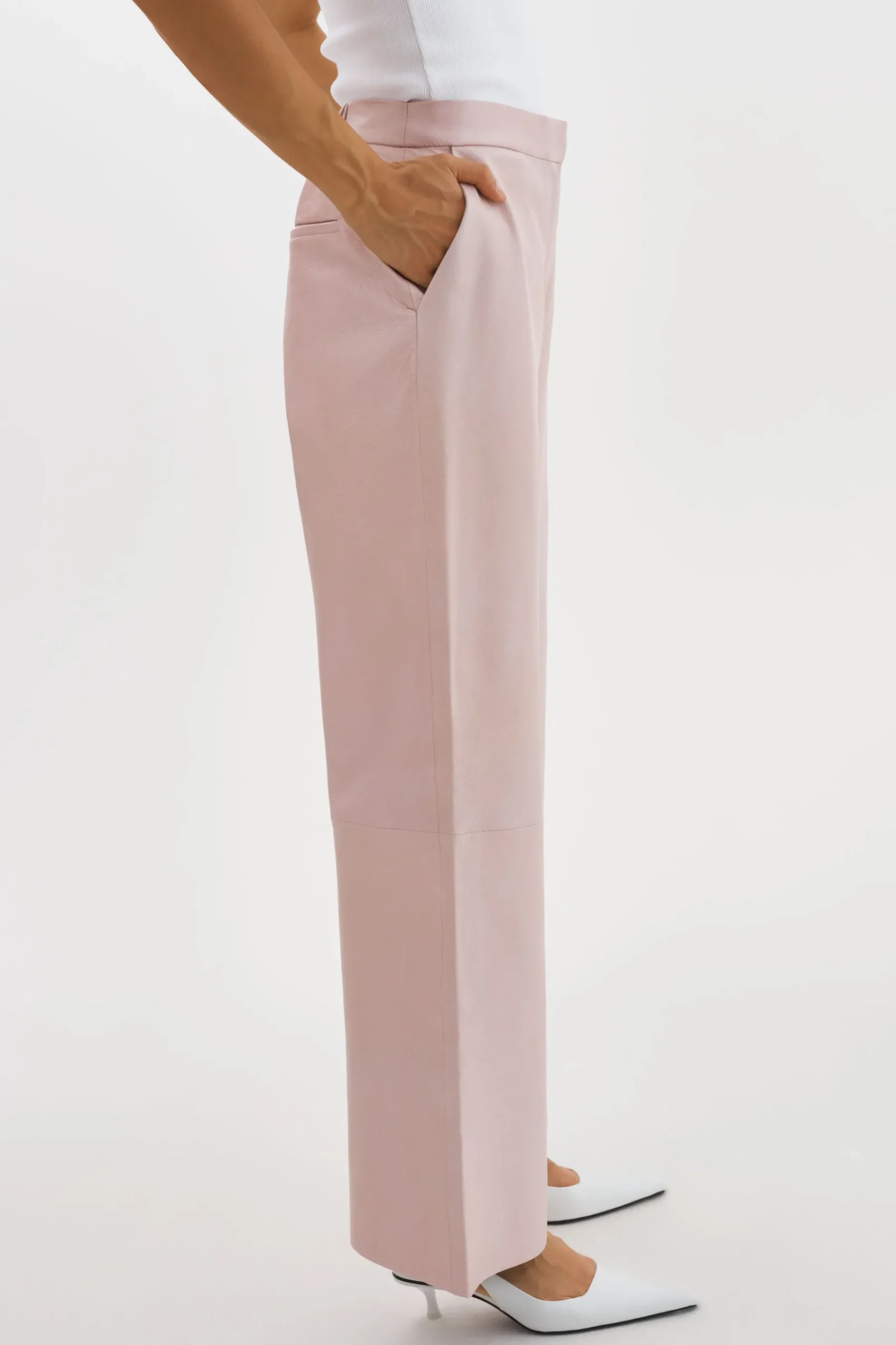 Femme LAMARQUE YAREN | Pantalons En Cuir